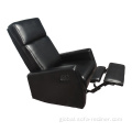 Single Manual Recliner Chair Good Quality Living Room Leather Reclining Sofa Set Factory